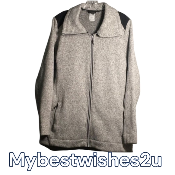 Helly Hansen jacket Womens size xl x-large grey mix greys non solid color - Picture 1 of 16